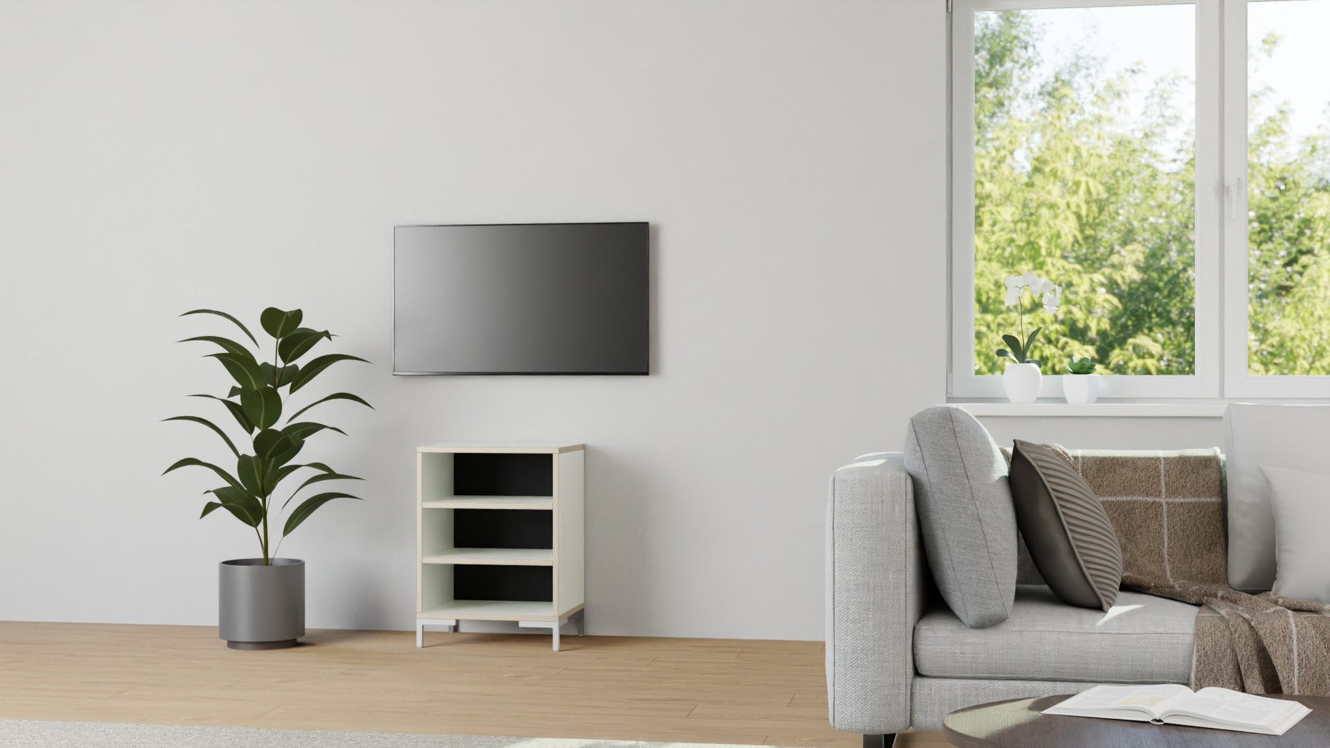 Schmales Sideboard nach Maß Premium Dekore