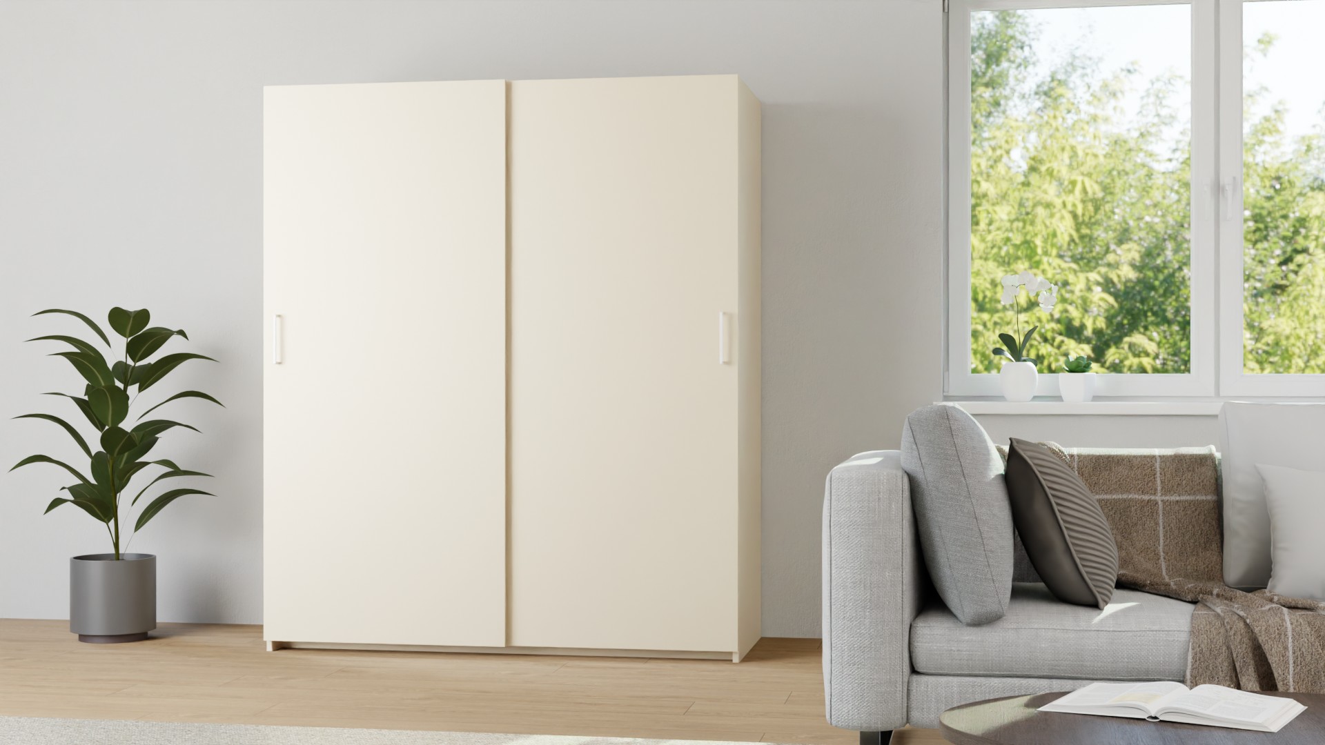 Schiebetürenschrank 190 cm hoch
