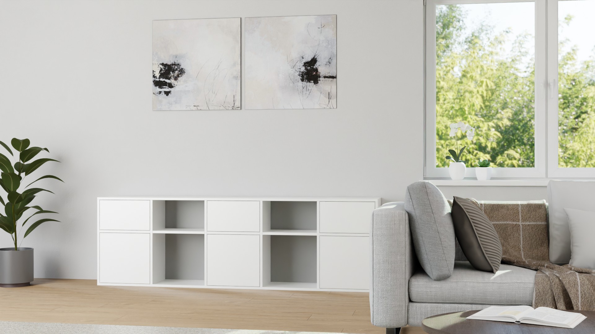 Schubladenschrank nach Maß MDF Beschichtet