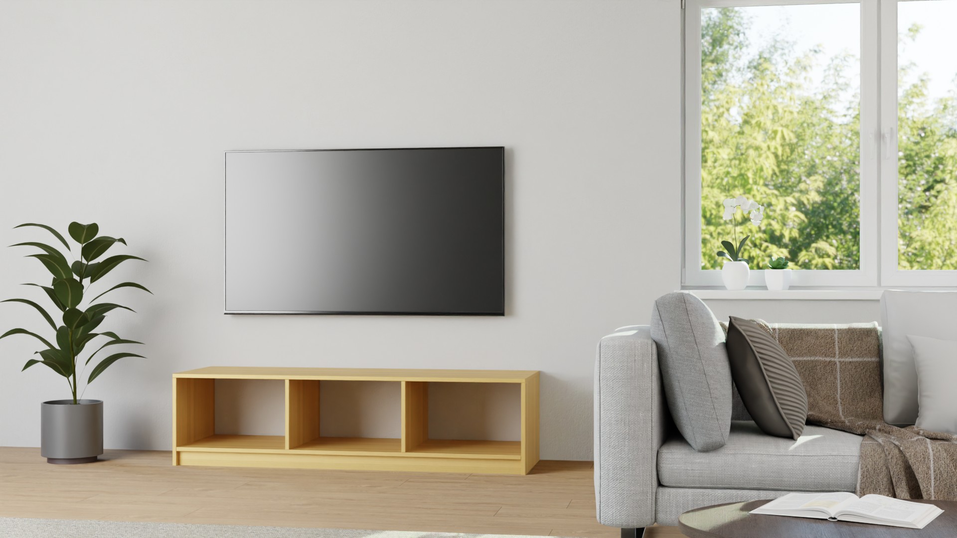 Hifi Rack Holz Buche