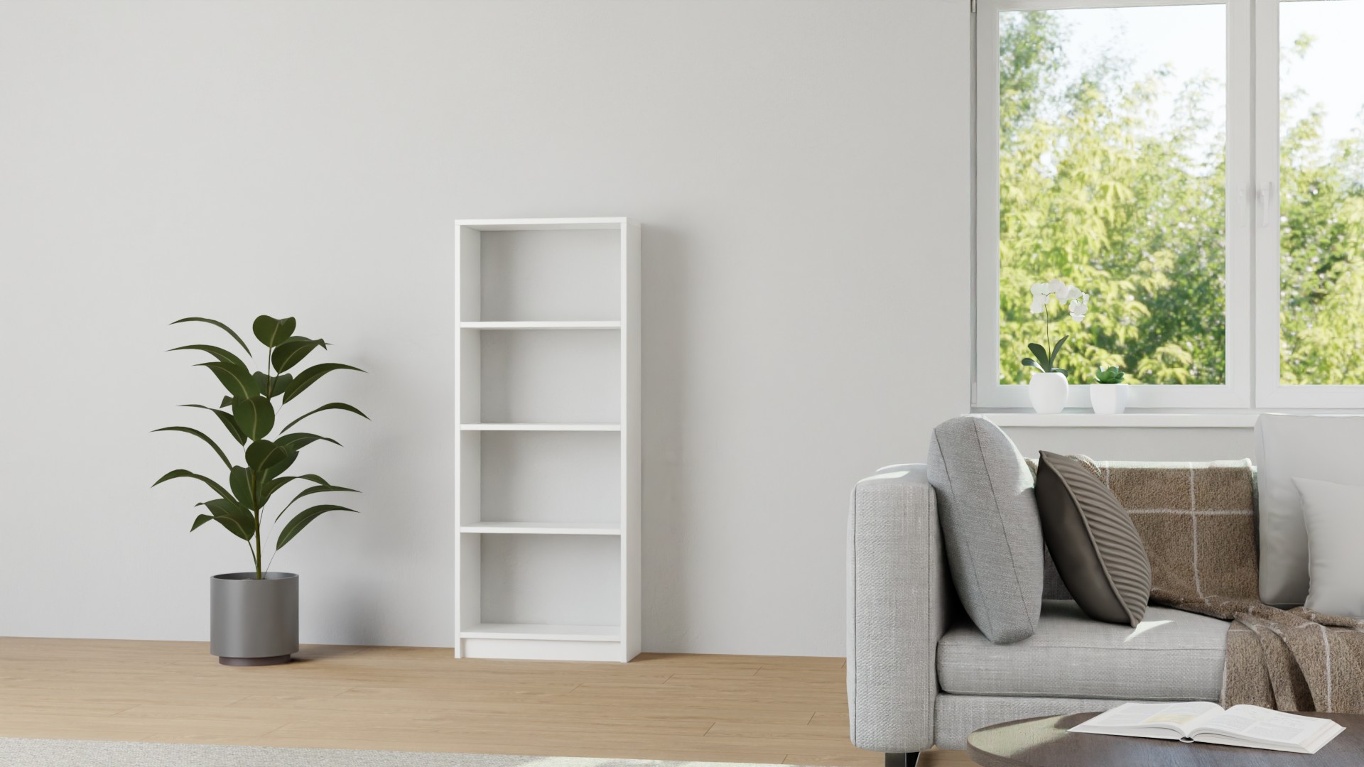 Regal 60 cm breit - Material frei wählbar MDF Beschichtet