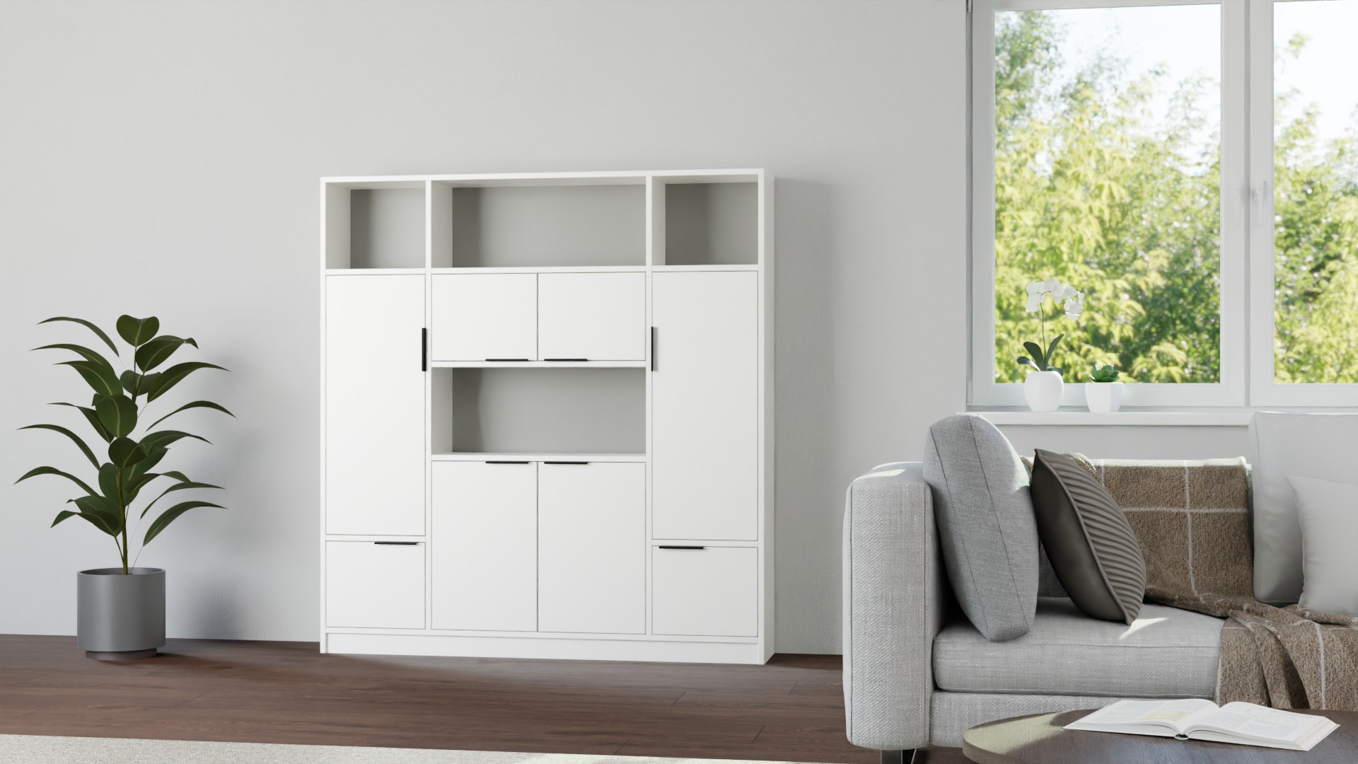 Pickawood Regalsystem nach Maß Premium Dekore