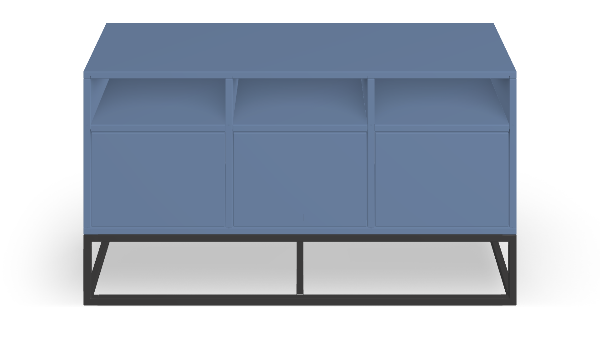 Blaues, stylishes Sideboard