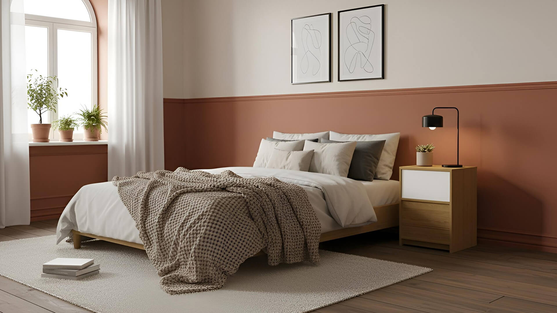 Beistellschrank aus Massivholz nach Maß Eiche