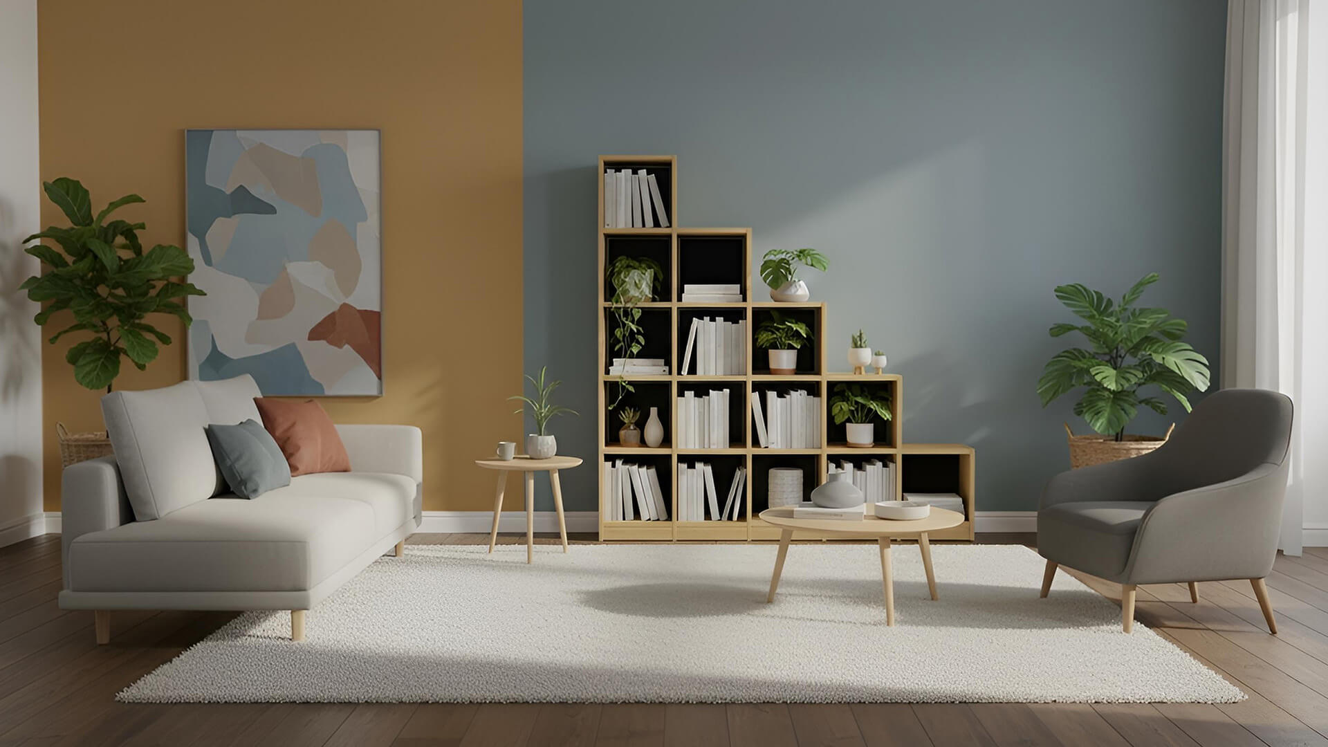 Stufenregal aus Massivholz - Massivholzregal mit vielen Optionen Eiche