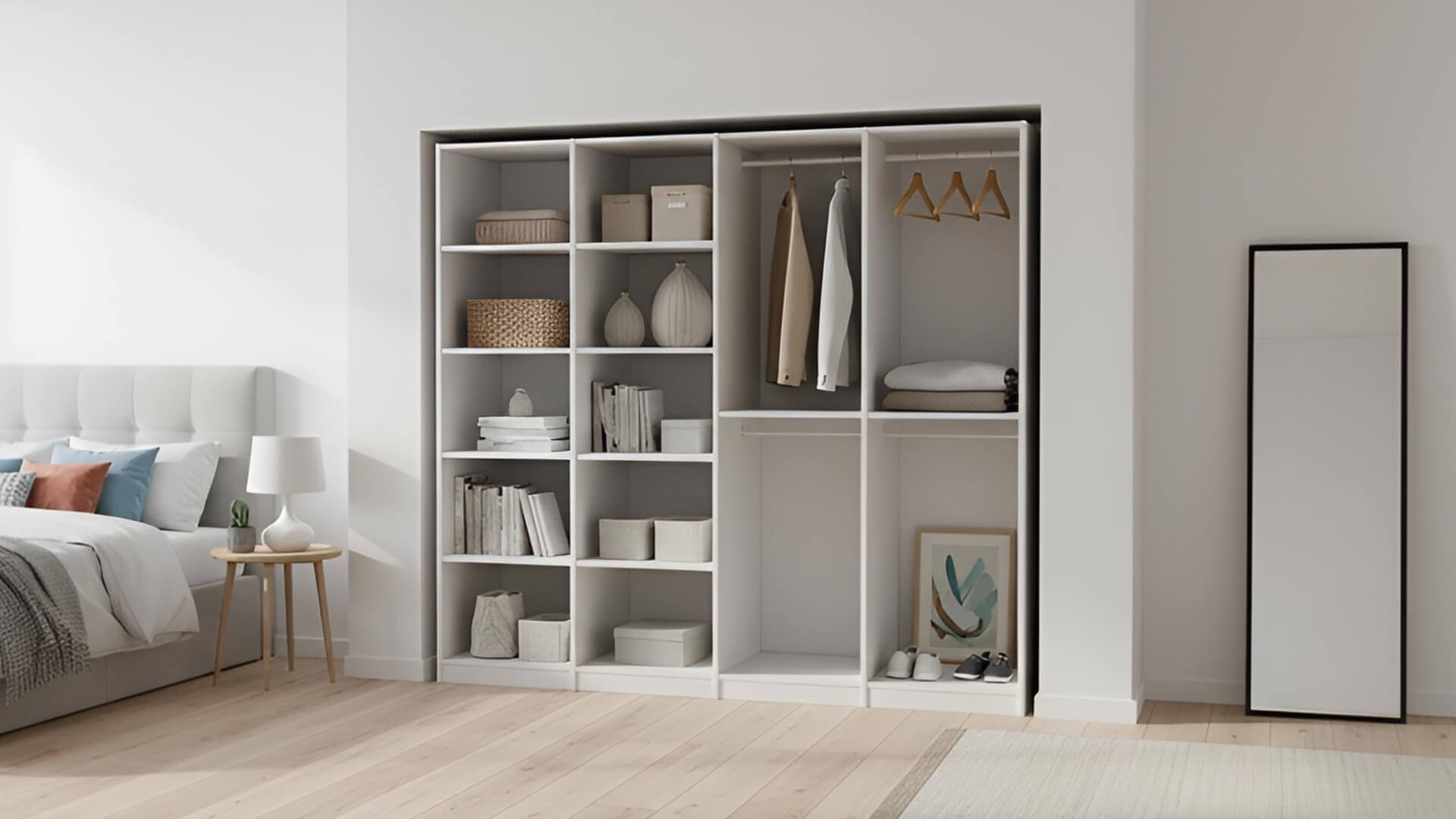 Begehbaren Kleiderschrank konfigurieren Premium Dekore