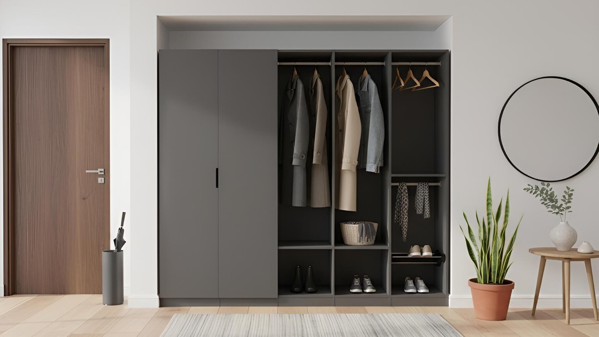 Begehbarer Kleiderschrank nach Maß Premium Dekore