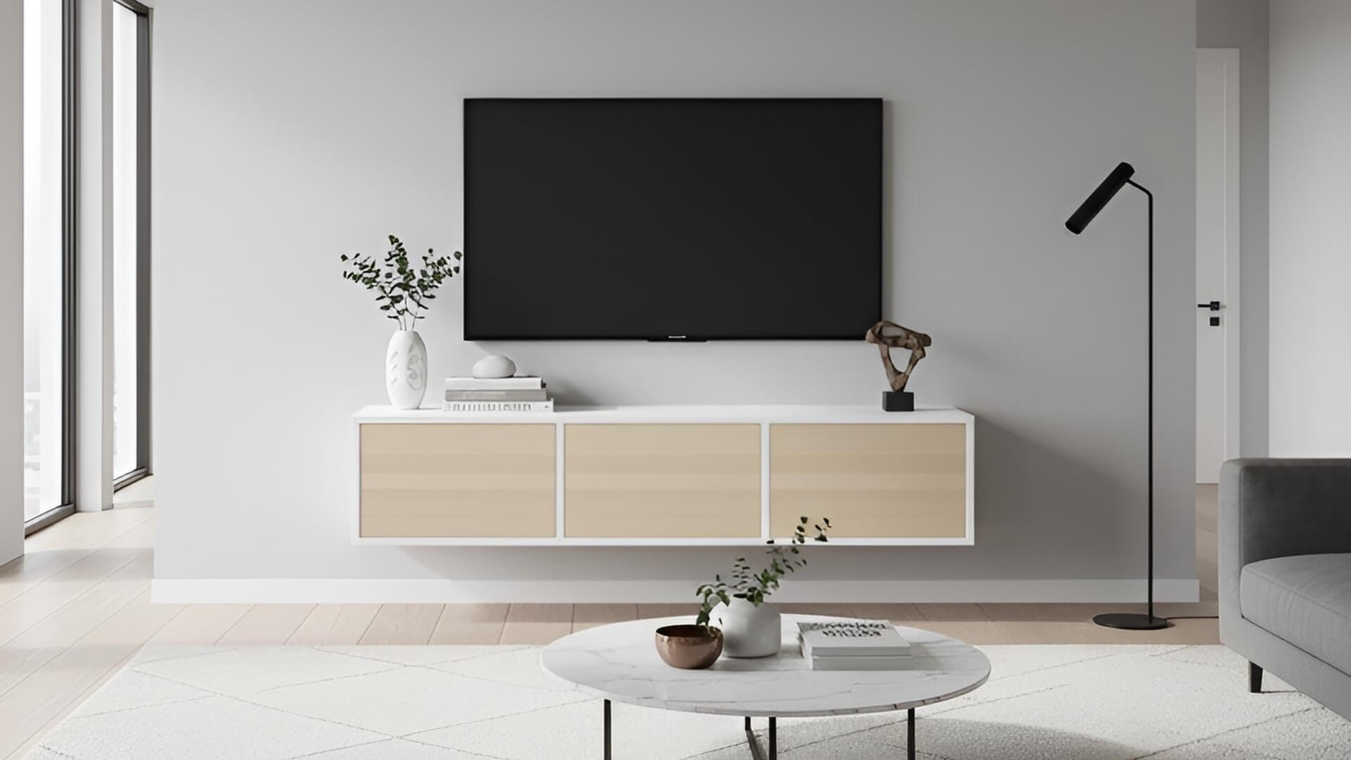 Sideboard hängend MDF Beschichtet