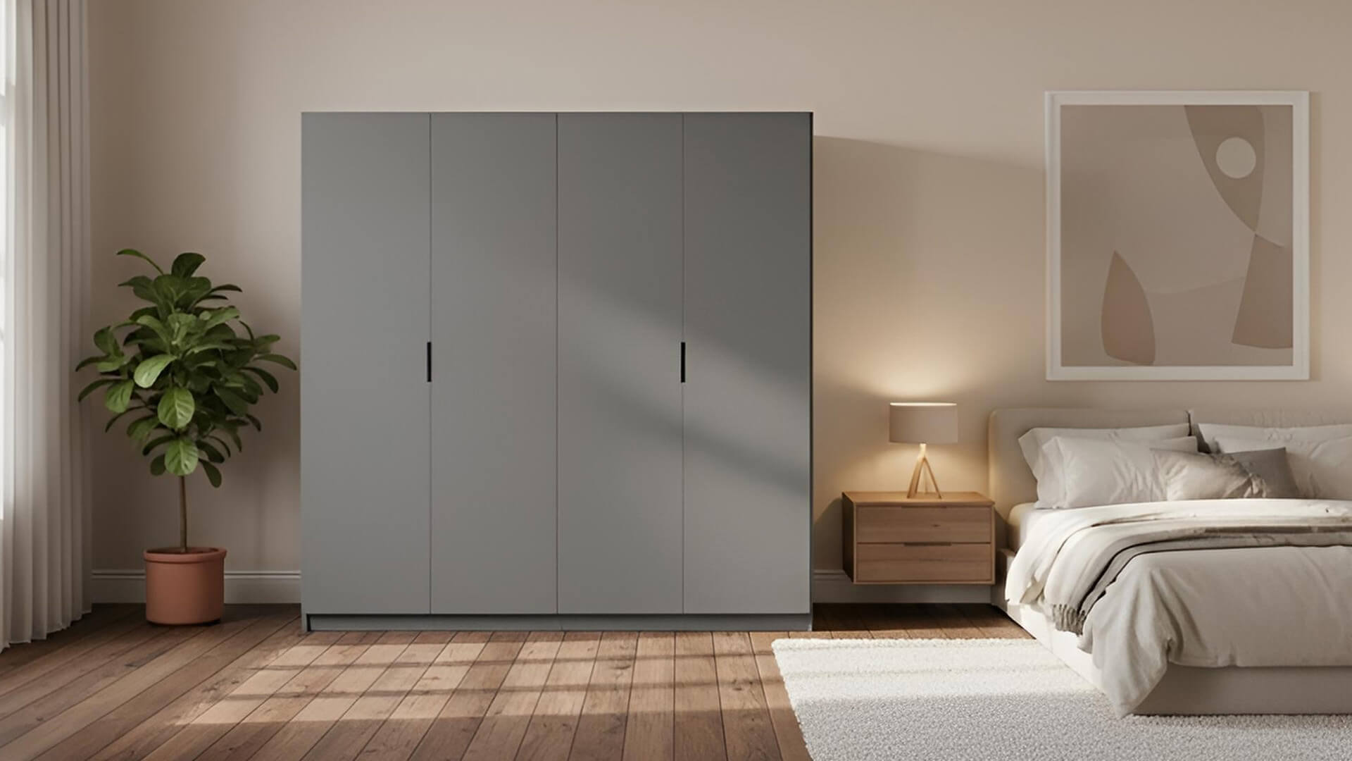 Schlafzimmer Kleiderschrank Premium Dekore