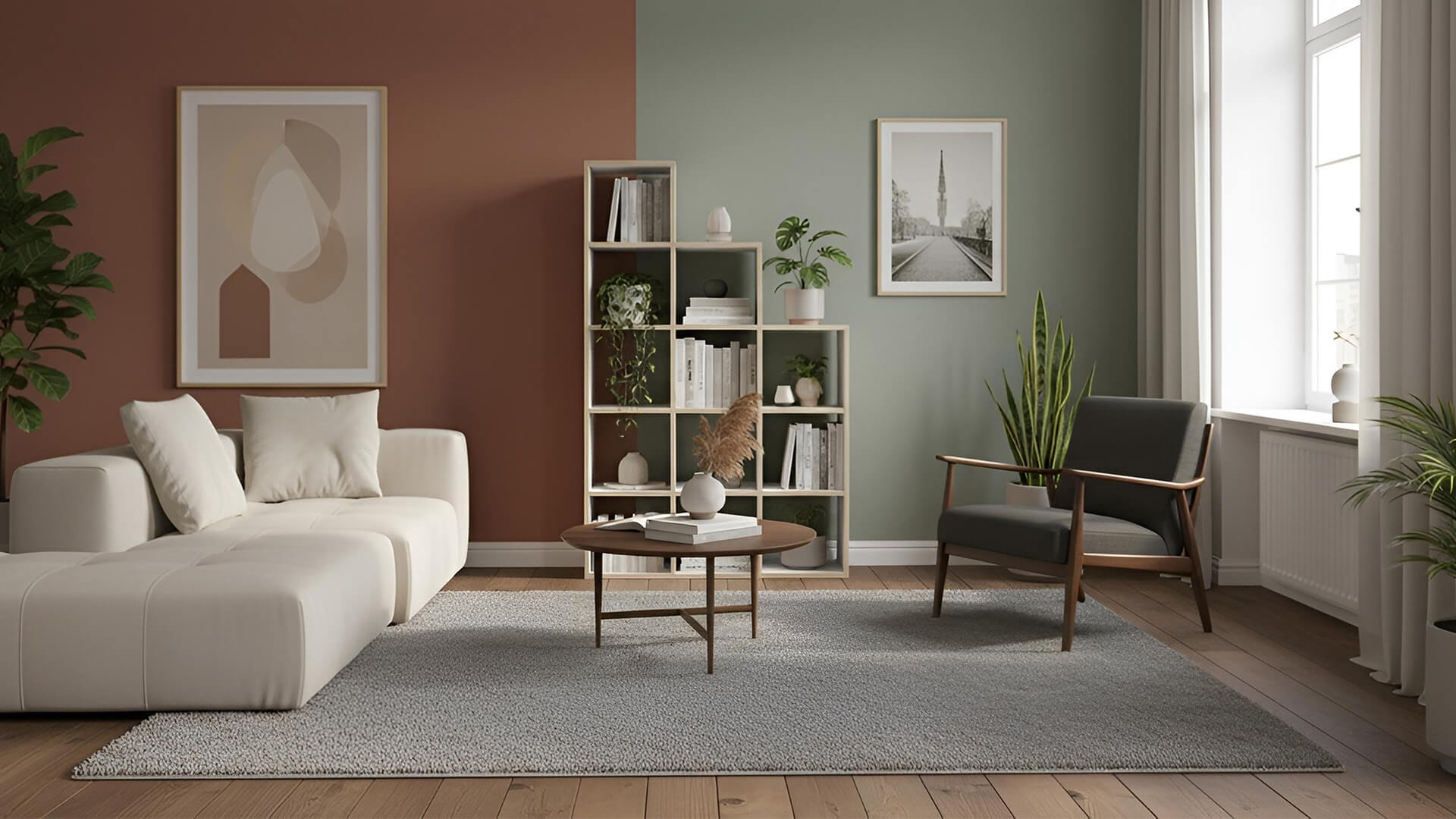 50 cm tiefes Stufenregal Multiplex