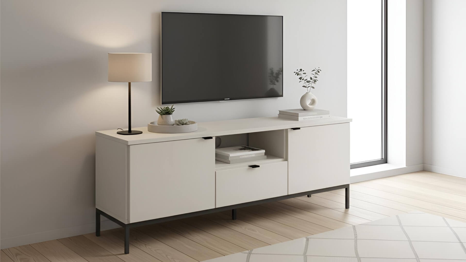 TV Möbel MDF Lackiert