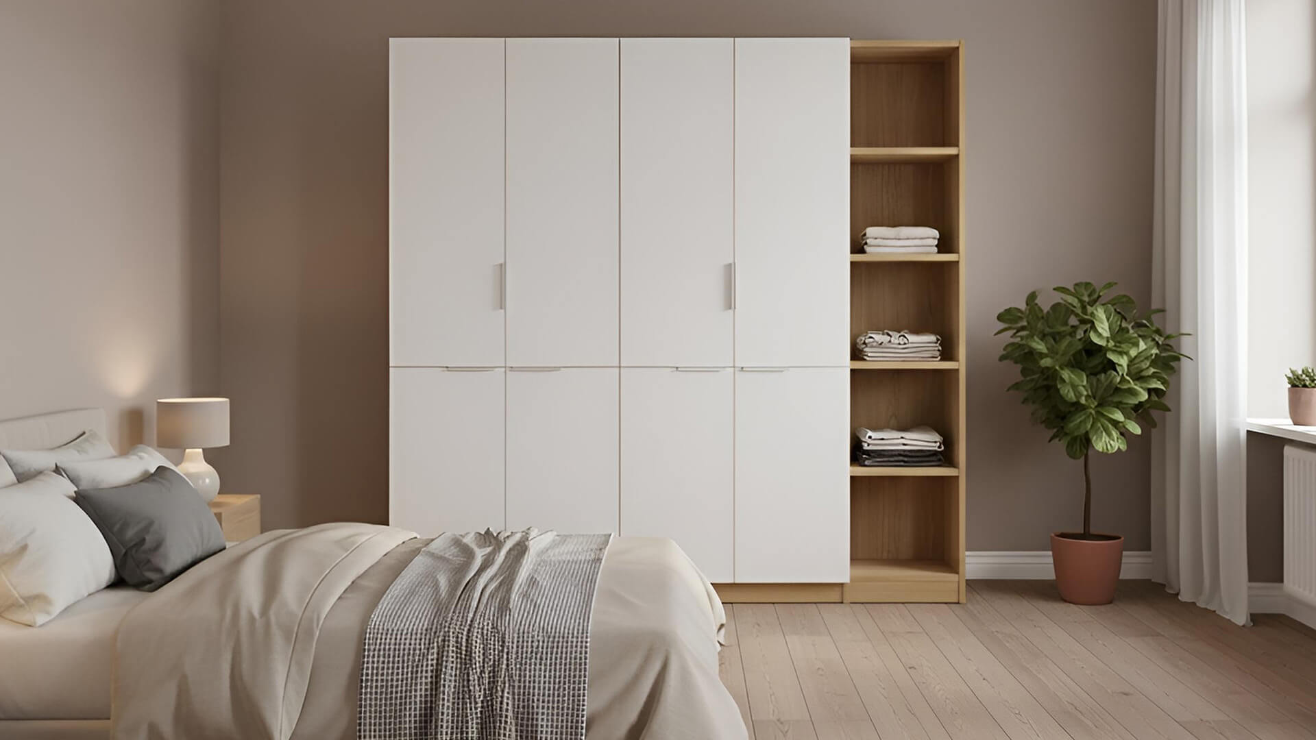 Kleiderschrank nach Maß - Schranksystem mit vielen Optionen Premium Dekore