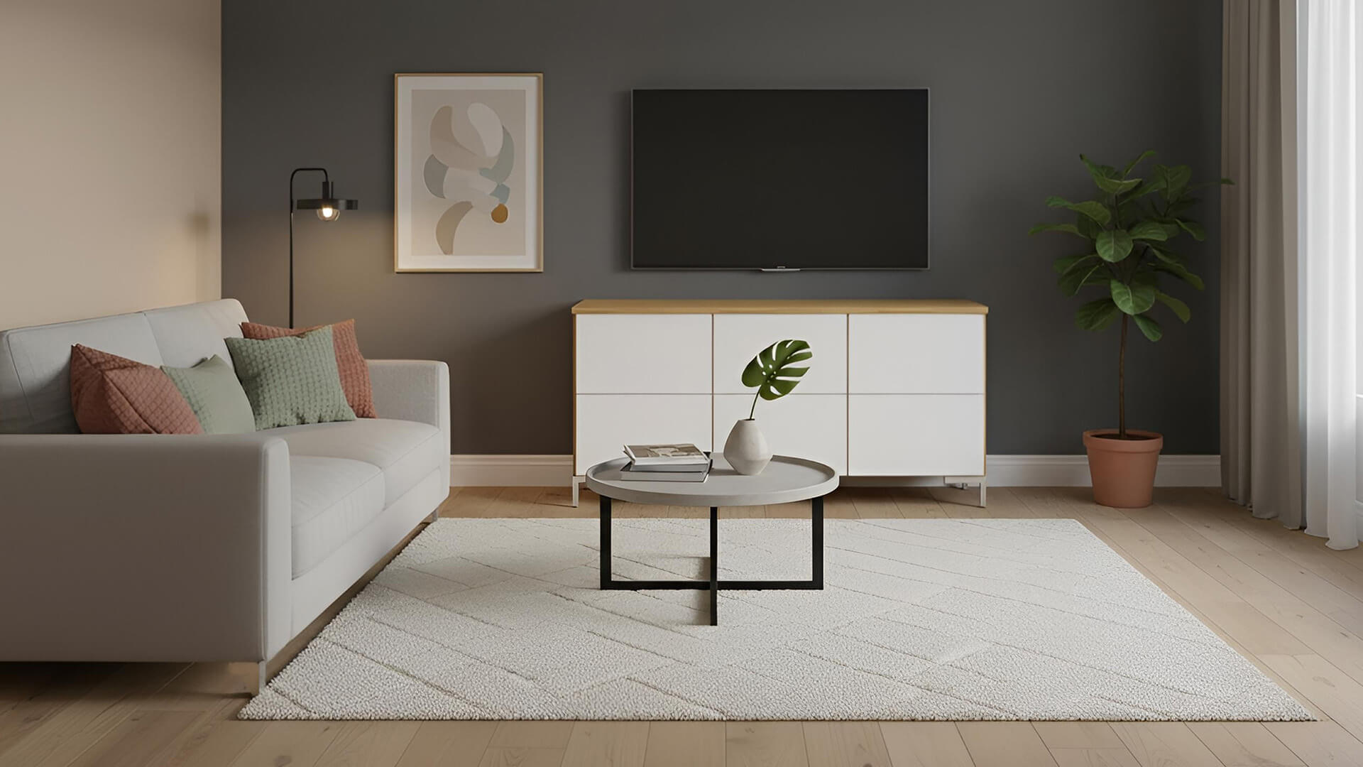 Schubladenkommode nach Maß Eiche