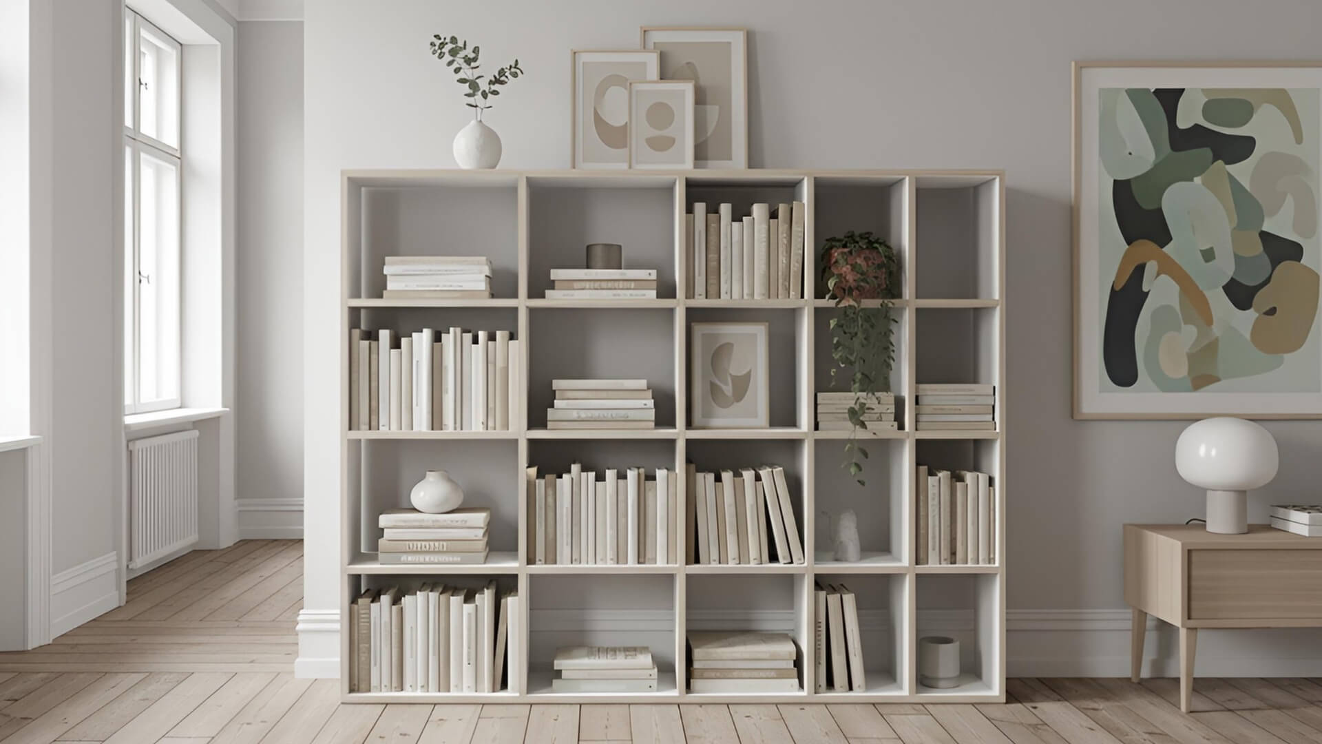 Pickawood Regal - Individualisierbar - Schwarz/Weiß/Grau/Eiche/Buche Premium Dekore