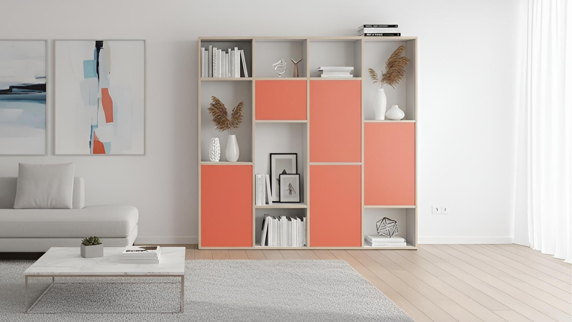 Regal individuell gestalten - Pickawood - Möbel nach Maß Premium Dekore