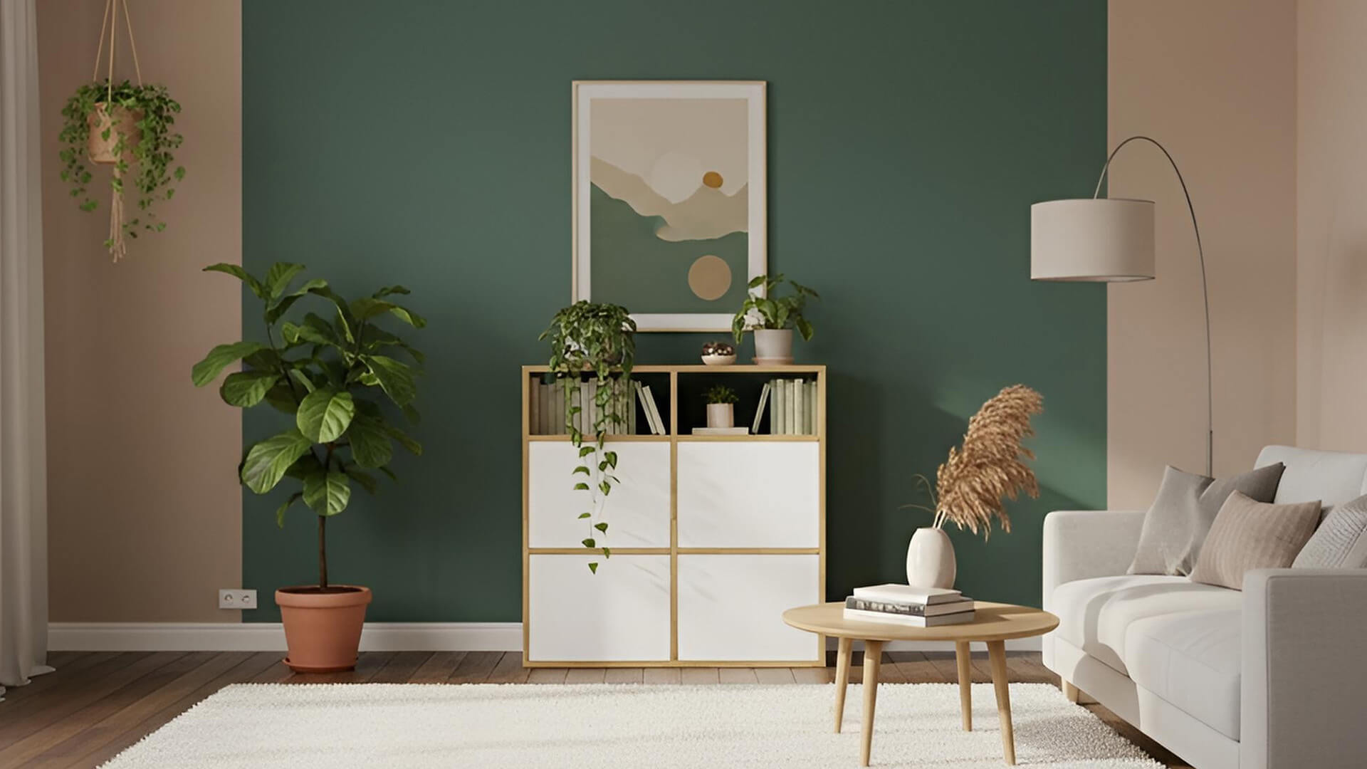 Modernes Highboard nach Maß – diverse Materialien Eiche