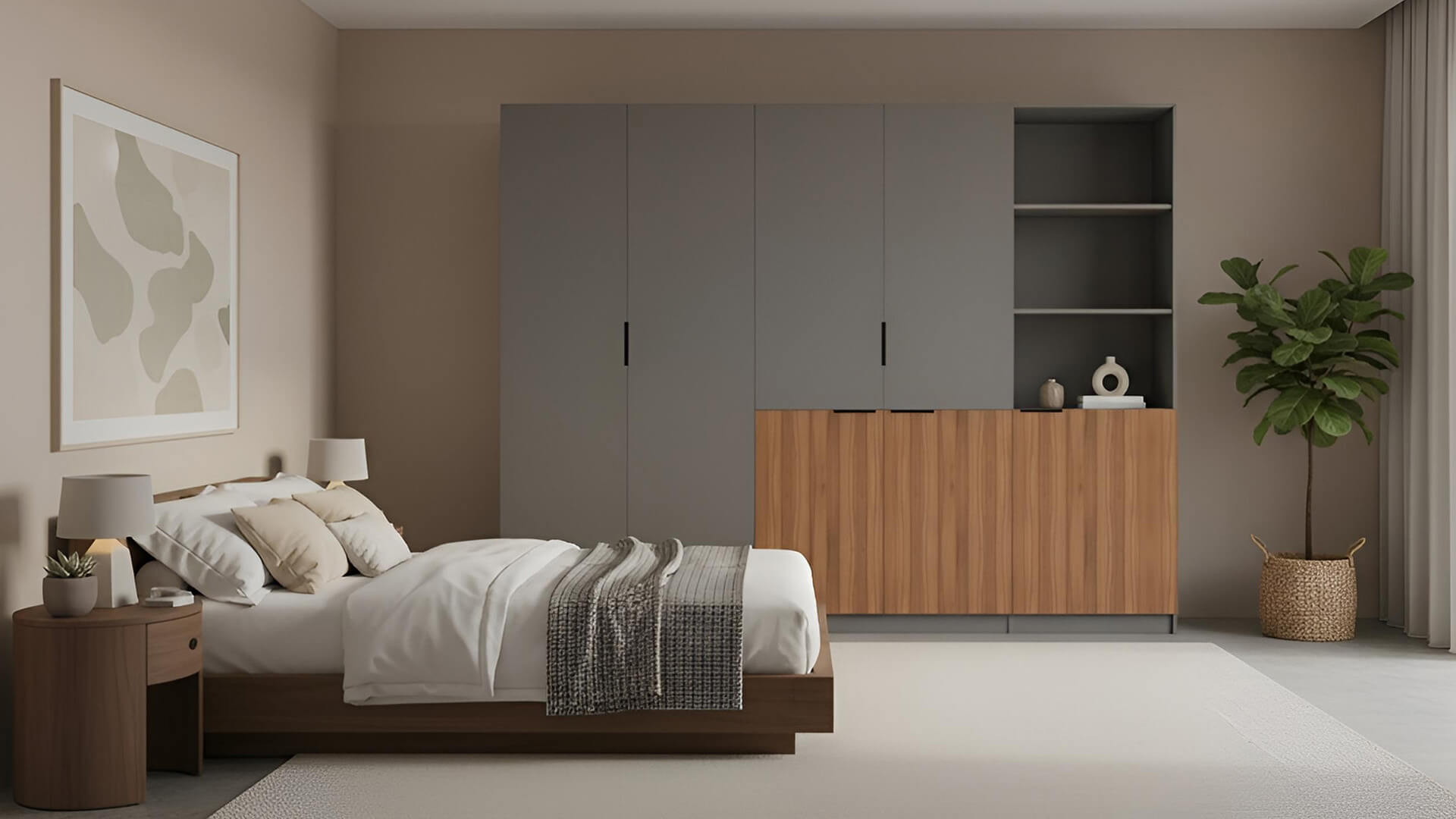 Design Kleiderschrank nach Maß Premium Dekore