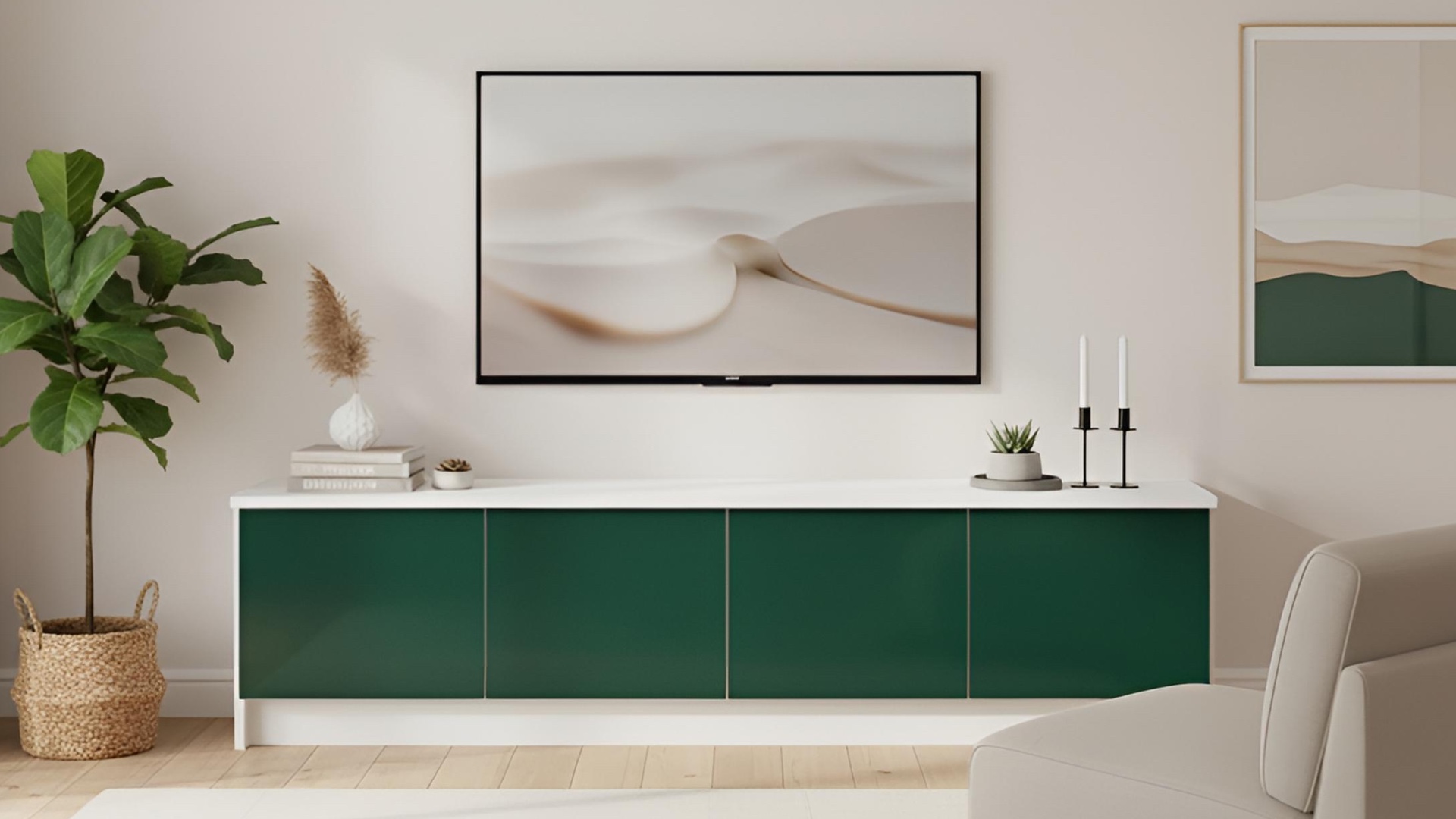 Modernes Lowboard MDF Beschichtet